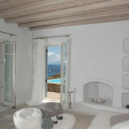 Villa Luxury Mykonos - 3 Bedrooms - Vigor - Stunning Sea Views - Agios Lazaros Psarou (Mykonos)