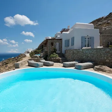 Luxury Mykonos - 3 Bedrooms - Vigor - Stunning Sea Views - Agios Lazaros Villa *